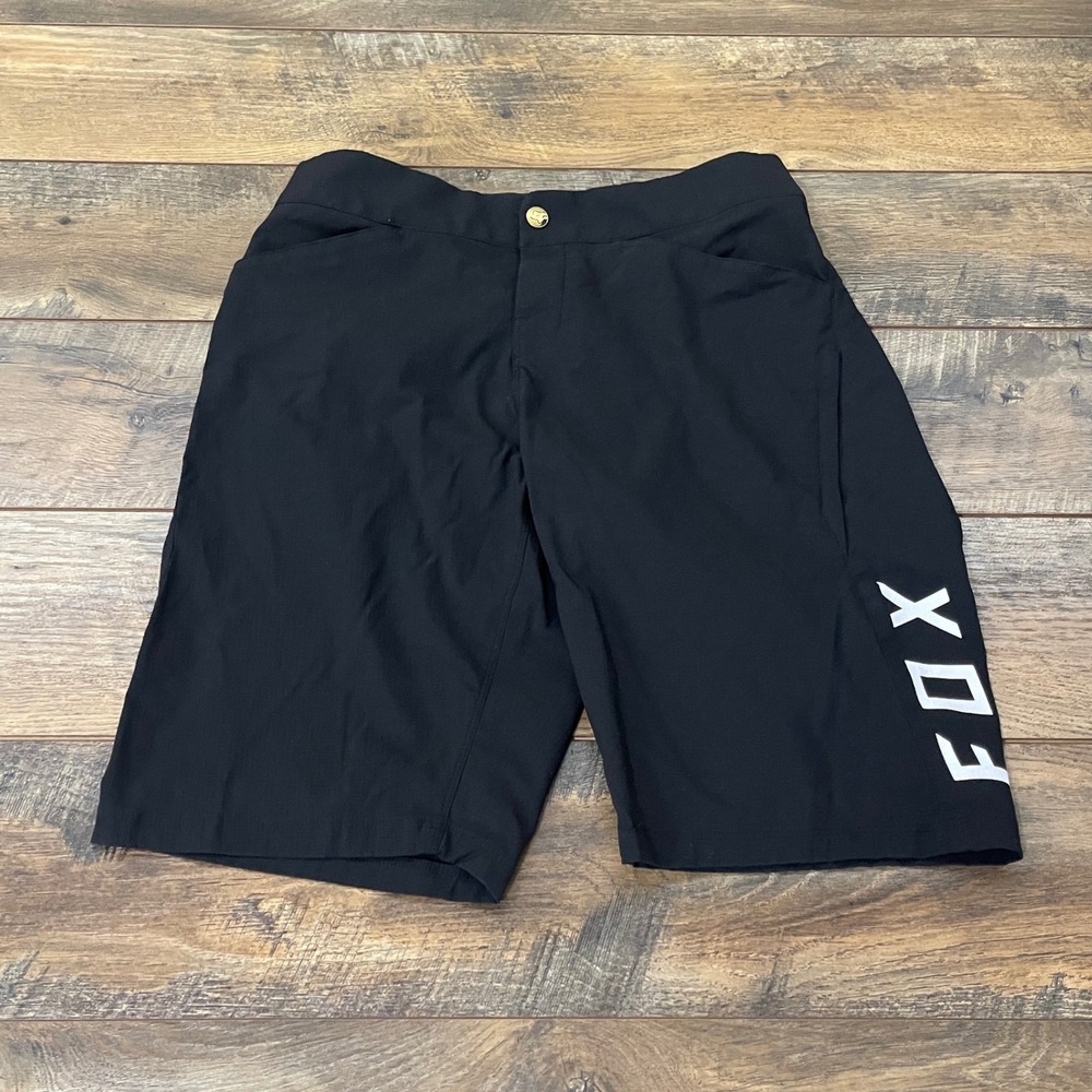 Fox Racing Ranger Mountain Bike Shorts Mens 32 Black MTB Trail Cycling Gorpcore